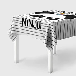 Скатерть для стола 5% Unicorn – 95% Ninja, цвет: 3D-принт — фото 2