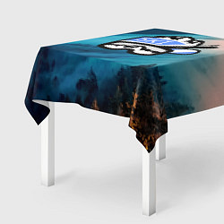 Скатерть для стола SKI, цвет: 3D-принт — фото 2