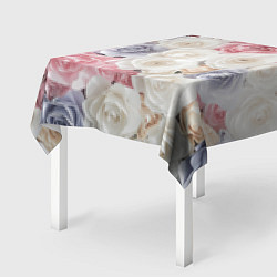 Скатерть для стола Букет из роз, цвет: 3D-принт — фото 2