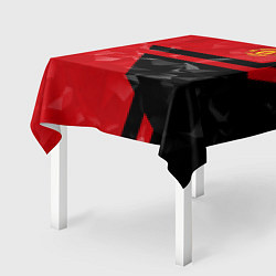 Скатерть для стола FCMU: Red & Black Star, цвет: 3D-принт — фото 2