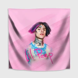 Скатерть для стола Lil Peep: Pink Style, цвет: 3D-принт