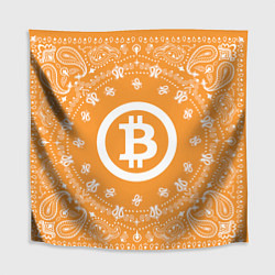Скатерть для стола Bitcoin Mandala, цвет: 3D-принт