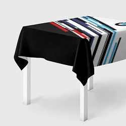 Скатерть для стола BMW BRAND COLOR БМВ, цвет: 3D-принт — фото 2