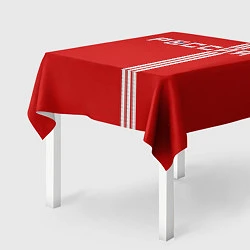 Скатерть для стола Красная машина Х, цвет: 3D-принт — фото 2