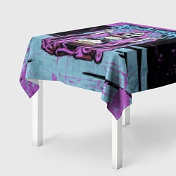Скатерть для стола Asking Alexandria: Purple Death, цвет: 3D-принт — фото 2