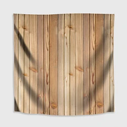 Скатерть для стола Деревянная обшивка, цвет: 3D-принт