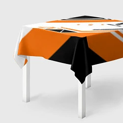 Скатерть для стола R6S: Asimov Orange Style, цвет: 3D-принт — фото 2