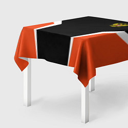 Скатерть для стола Russia: Orange Sport, цвет: 3D-принт — фото 2
