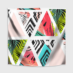 Скатерть для стола Тропическое ассорти, цвет: 3D-принт