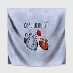 Скатерть для стола Cardiologist, цвет: 3D-принт