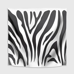 Скатерть для стола Африканская зебра, цвет: 3D-принт
