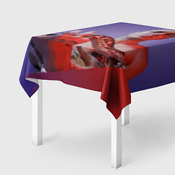 Скатерть для стола FACE: Slime, цвет: 3D-принт — фото 2