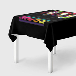 Скатерть для стола Muse pop-art, цвет: 3D-принт — фото 2