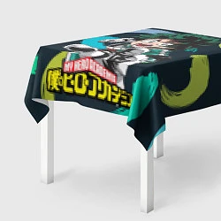 Скатерть для стола Изуку Мидория, цвет: 3D-принт — фото 2