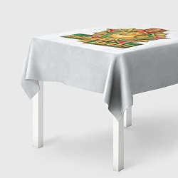 Скатерть для стола Бывших не бывает погранвойска, цвет: 3D-принт — фото 2