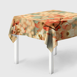 Скатерть для стола Flowers, цвет: 3D-принт — фото 2