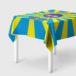 Скатерть для стола Космические войска, цвет: 3D-принт — фото 2
