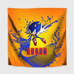 Скатерть для стола Sonic - Соник, цвет: 3D-принт