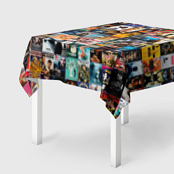 Скатерть для стола Постеры фильмов, цвет: 3D-принт — фото 2