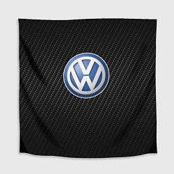 Скатерть для стола Volkswagen Logo, цвет: 3D-принт
