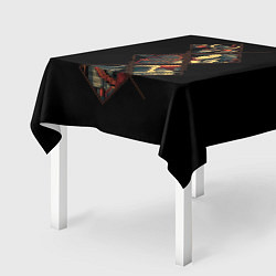Скатерть для стола БИТВА САМУРАЯ, цвет: 3D-принт — фото 2