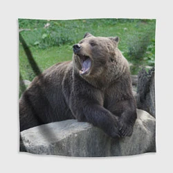 Скатерть для стола Медведь, цвет: 3D-принт