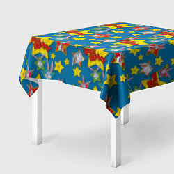 Скатерть для стола Багз Банни паттерн, цвет: 3D-принт — фото 2