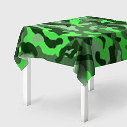 Скатерть для стола CAMOUFLAGE GREEN, цвет: 3D-принт — фото 2