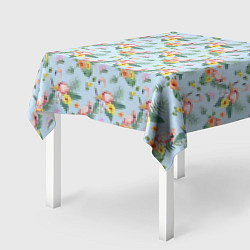 Скатерть для стола ФЛАМИНГО, цвет: 3D-принт — фото 2