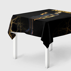 Скатерть для стола Gold Midas Fortnite 2, цвет: 3D-принт — фото 2