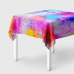 Скатерть для стола НЕОНОВЫЕ ПОТЕРТОСТИ, цвет: 3D-принт — фото 2