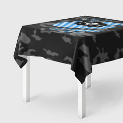 Скатерть для стола Рваный камуфляж ВДВ, цвет: 3D-принт — фото 2