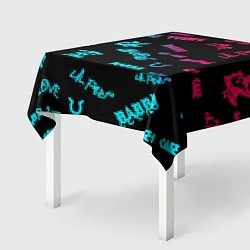 Скатерть для стола LIL PEEP, цвет: 3D-принт — фото 2