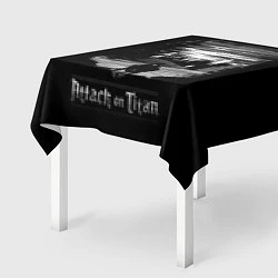 Скатерть для стола Атака на титанов, цвет: 3D-принт — фото 2