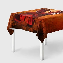 Скатерть для стола Ванпанчмен, цвет: 3D-принт — фото 2