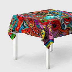 Скатерть для стола Яркая абстракция bright abstraction, цвет: 3D-принт — фото 2