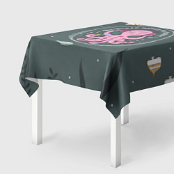 Скатерть для стола Осьминог меломан, цвет: 3D-принт — фото 2