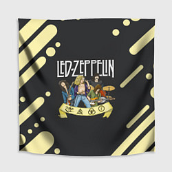 Скатерть для стола LED ZEPPELIN ЛЕД ЗЕППЕЛИН Z, цвет: 3D-принт