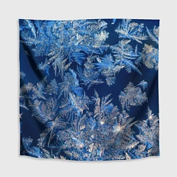 Скатерть для стола Снежинки макро snowflakes macro, цвет: 3D-принт