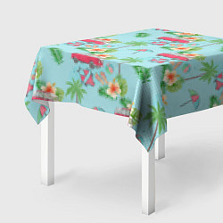 Скатерть для стола Путешествие хиппи, цвет: 3D-принт — фото 2
