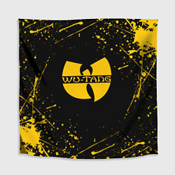 Скатерть для стола WU-TANG CLAN БРЫЗГИ КРАСОК, цвет: 3D-принт