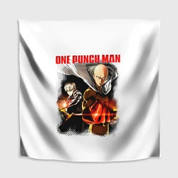 Скатерть для стола Сайтама и Генос One Punch-Man, цвет: 3D-принт