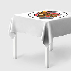 Скатерть для стола Тхэквондо Кинг Конг - Обезьяна Занимается Боевыми, цвет: 3D-принт — фото 2