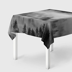 Скатерть для стола ТУМАННЫЙ ЛЕС FOREST, цвет: 3D-принт — фото 2