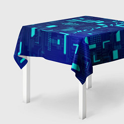 Скатерть для стола Киберпанк Зима 2022, цвет: 3D-принт — фото 2