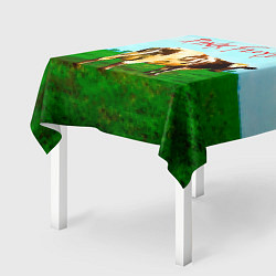 Скатерть для стола Atom Heart Mother - Pink Floyd, цвет: 3D-принт — фото 2
