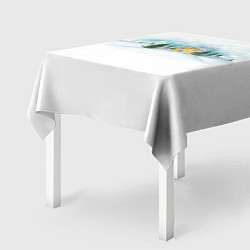 Скатерть для стола Нежность Зимний пейзаж, цвет: 3D-принт — фото 2
