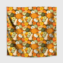 Скатерть для стола Тыквы Pumpkin, цвет: 3D-принт