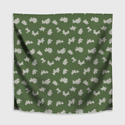 Скатерть для стола Камуфляж: берёзка, цвет: 3D-принт