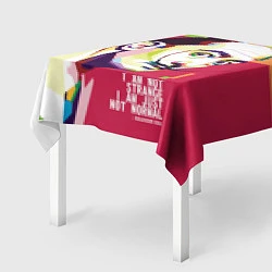 Скатерть для стола Salvador Dali - i am just not normal, цвет: 3D-принт — фото 2